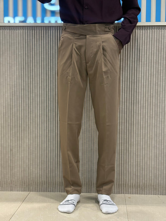 Brown Gurkha Pant