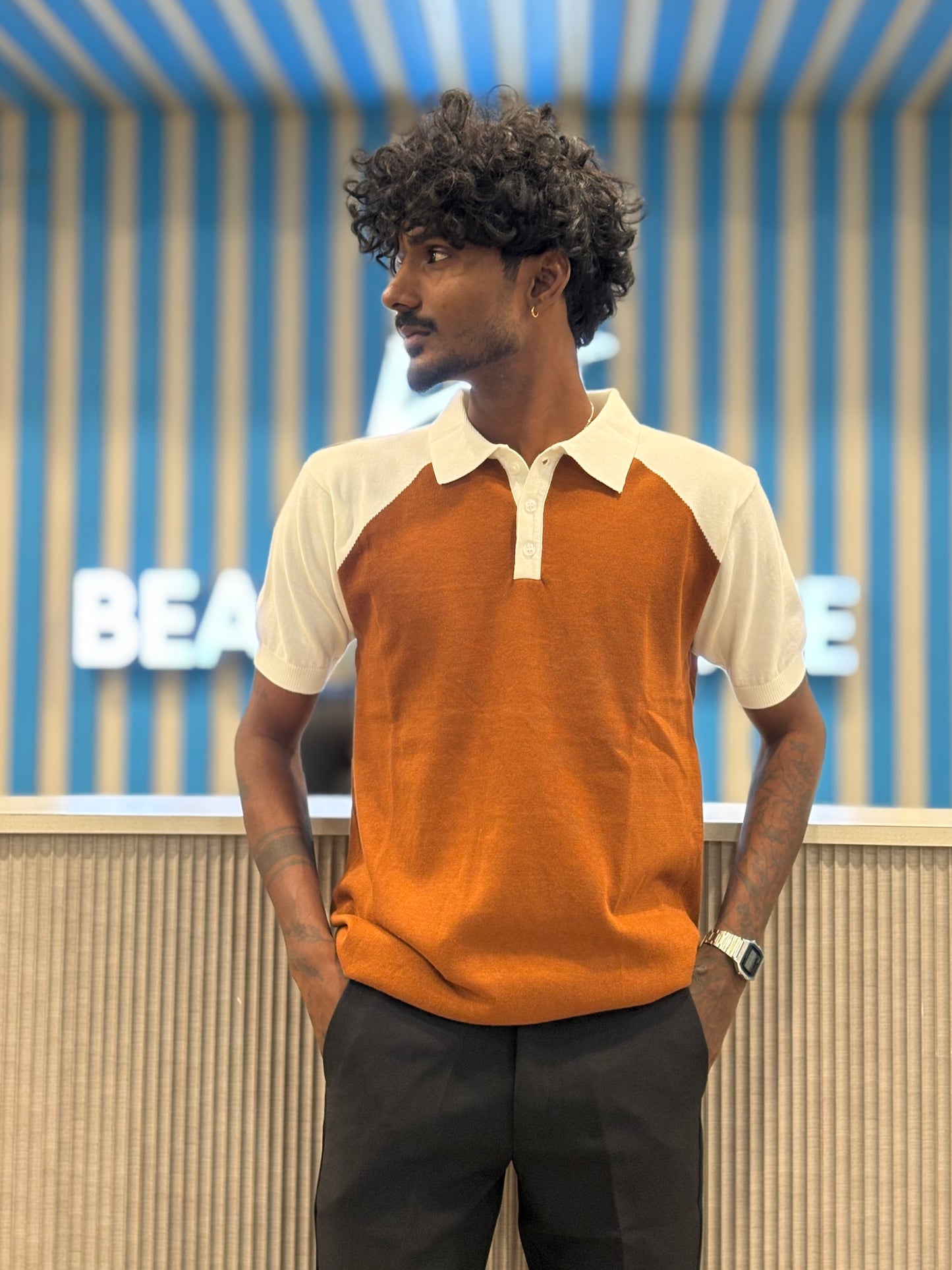 Brown Polo Tshirt