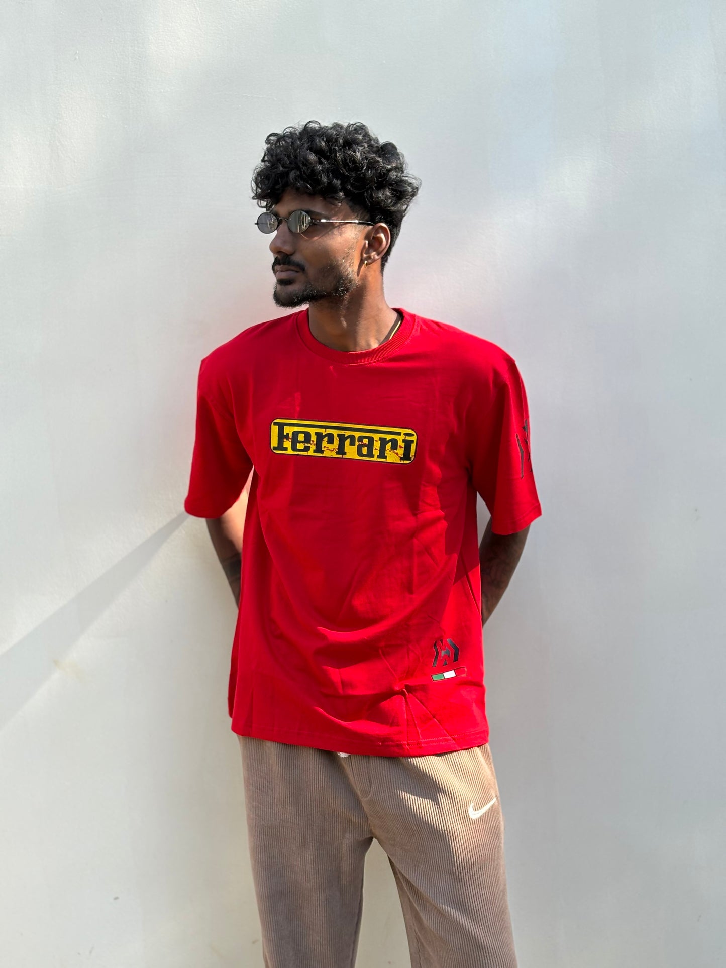 Red Oversized Tshirt