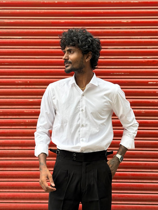 White Liquid Shirt