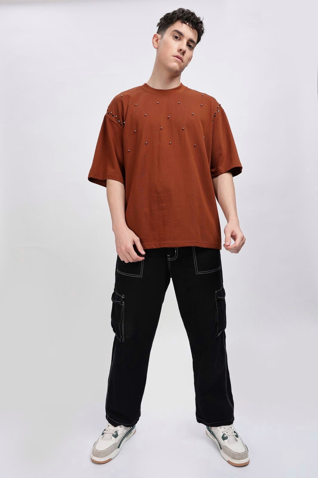 Brown Oversized Tshirt