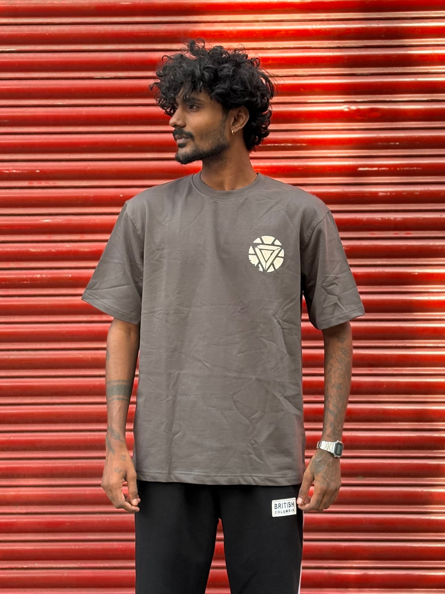 Dark Grey Oversized Tshirt