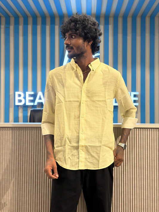 Yellow Striped Shirt