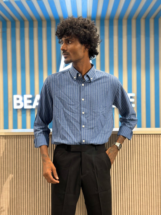 Blue Striped Shirt