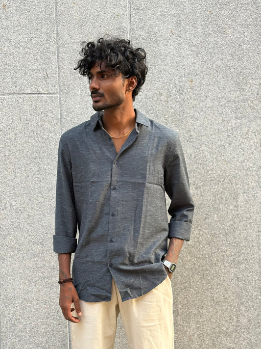 Teal Linen Shirt
