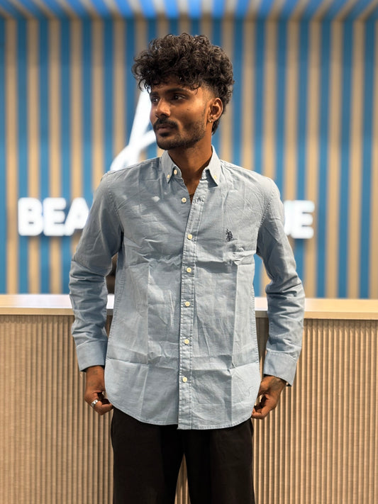 Light Blue Linen Shirt