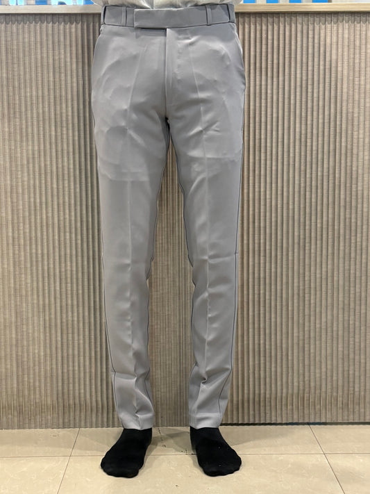 Light Grey Polo Fit Formal Pants