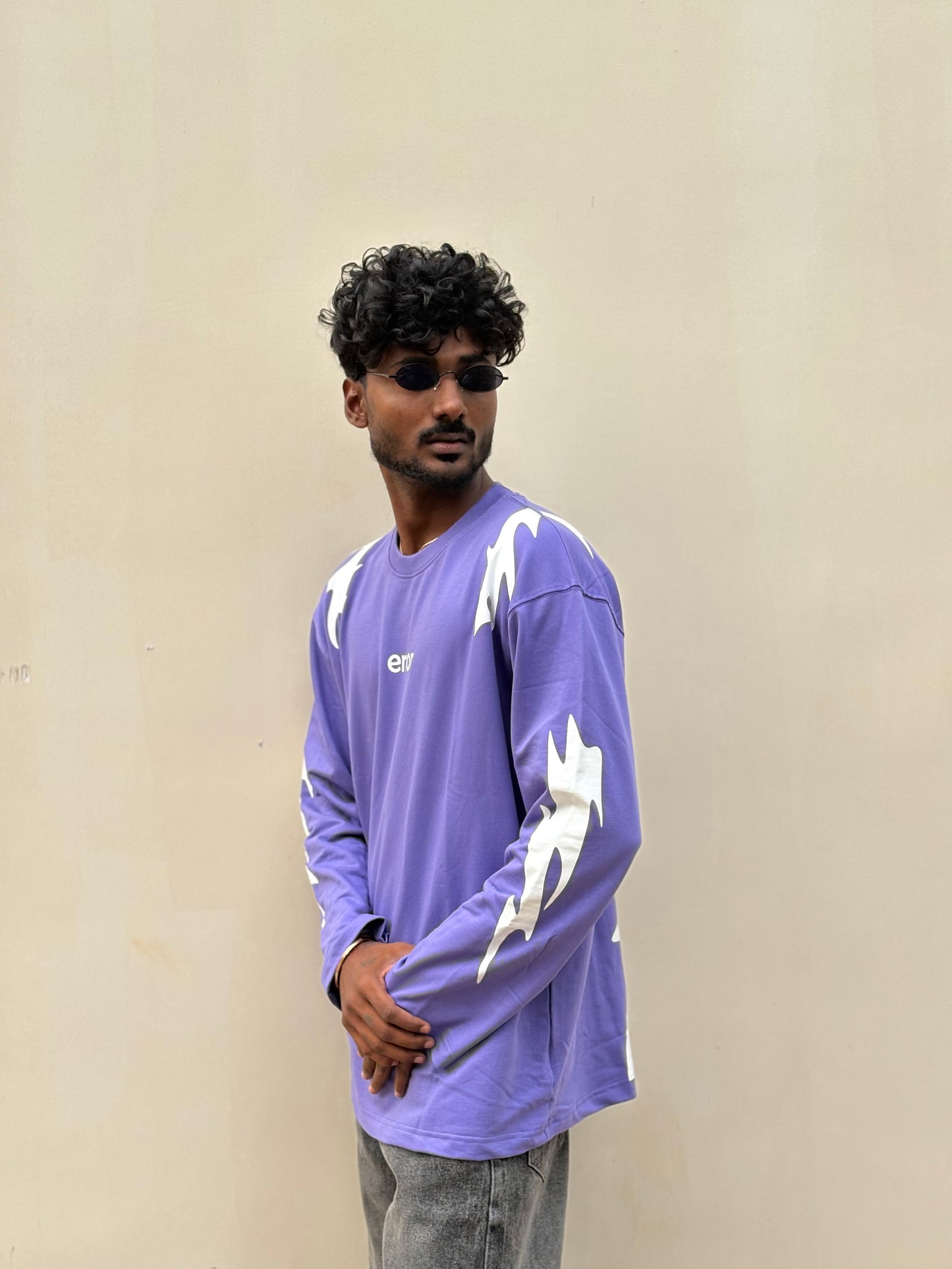 Purple Full Sleeve Tshirt