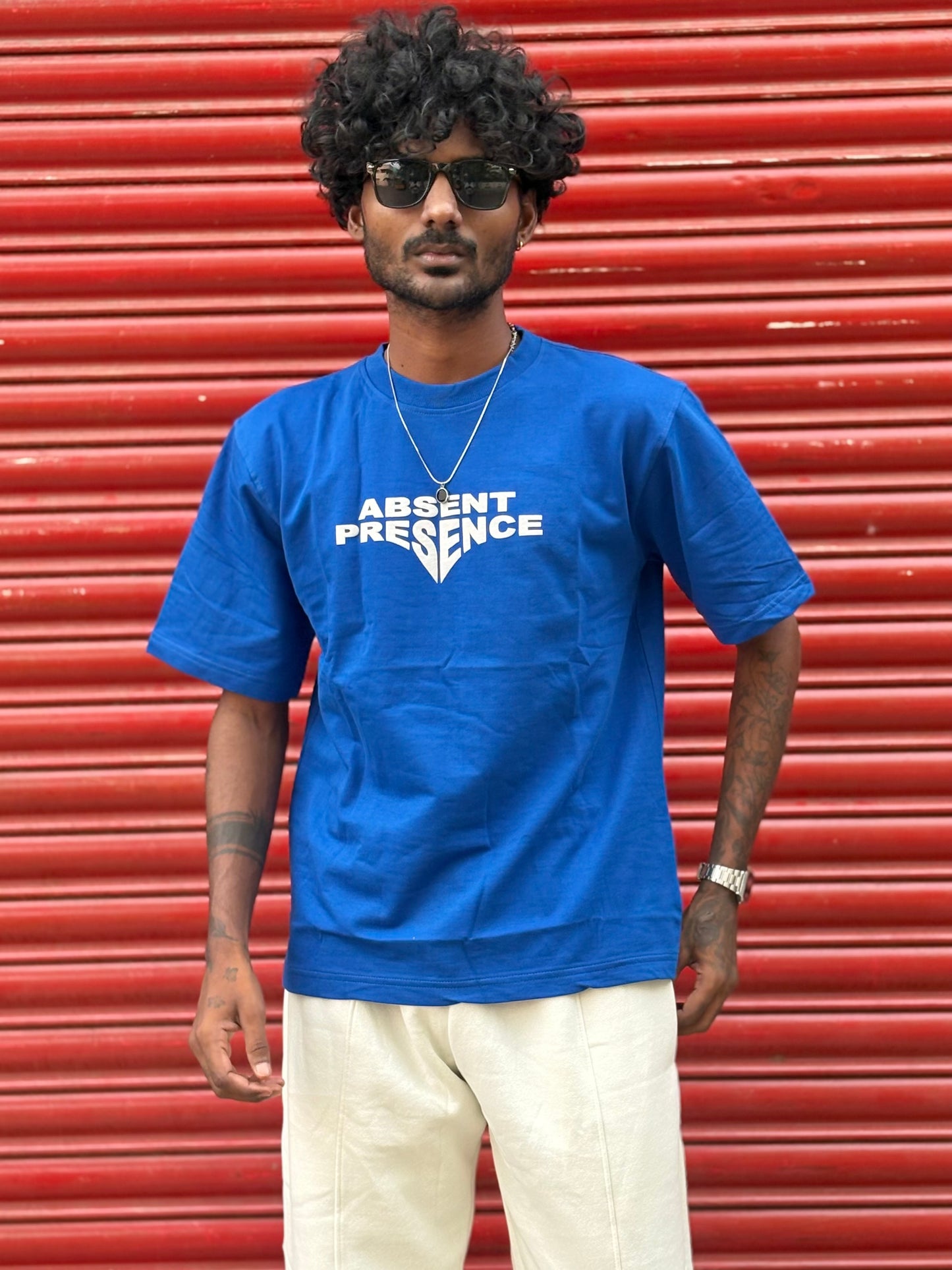 Blue Oversized Tshirt