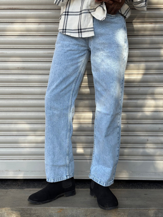 Light Blue Baggy Jeans