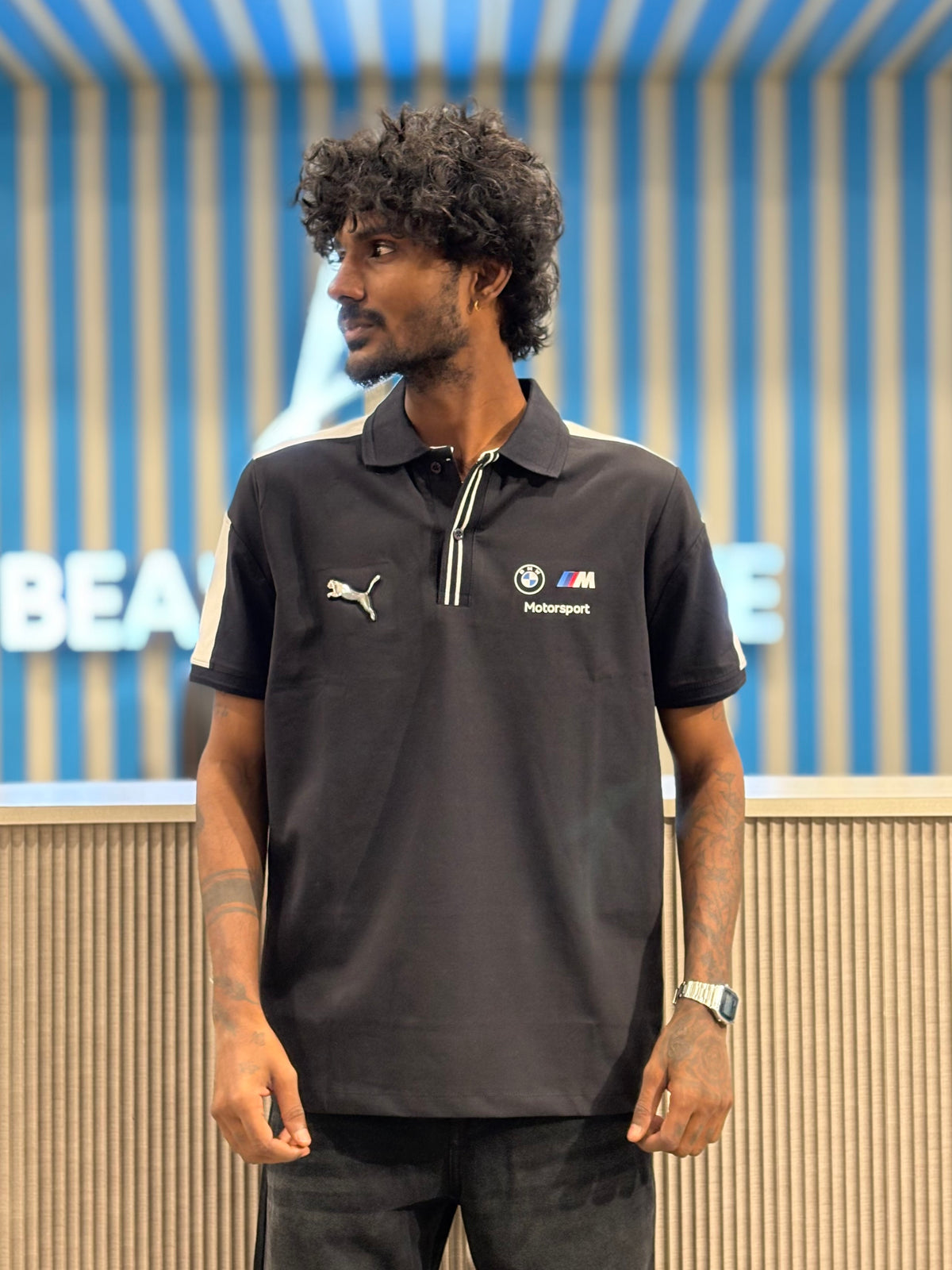 Black Polo Tshirt