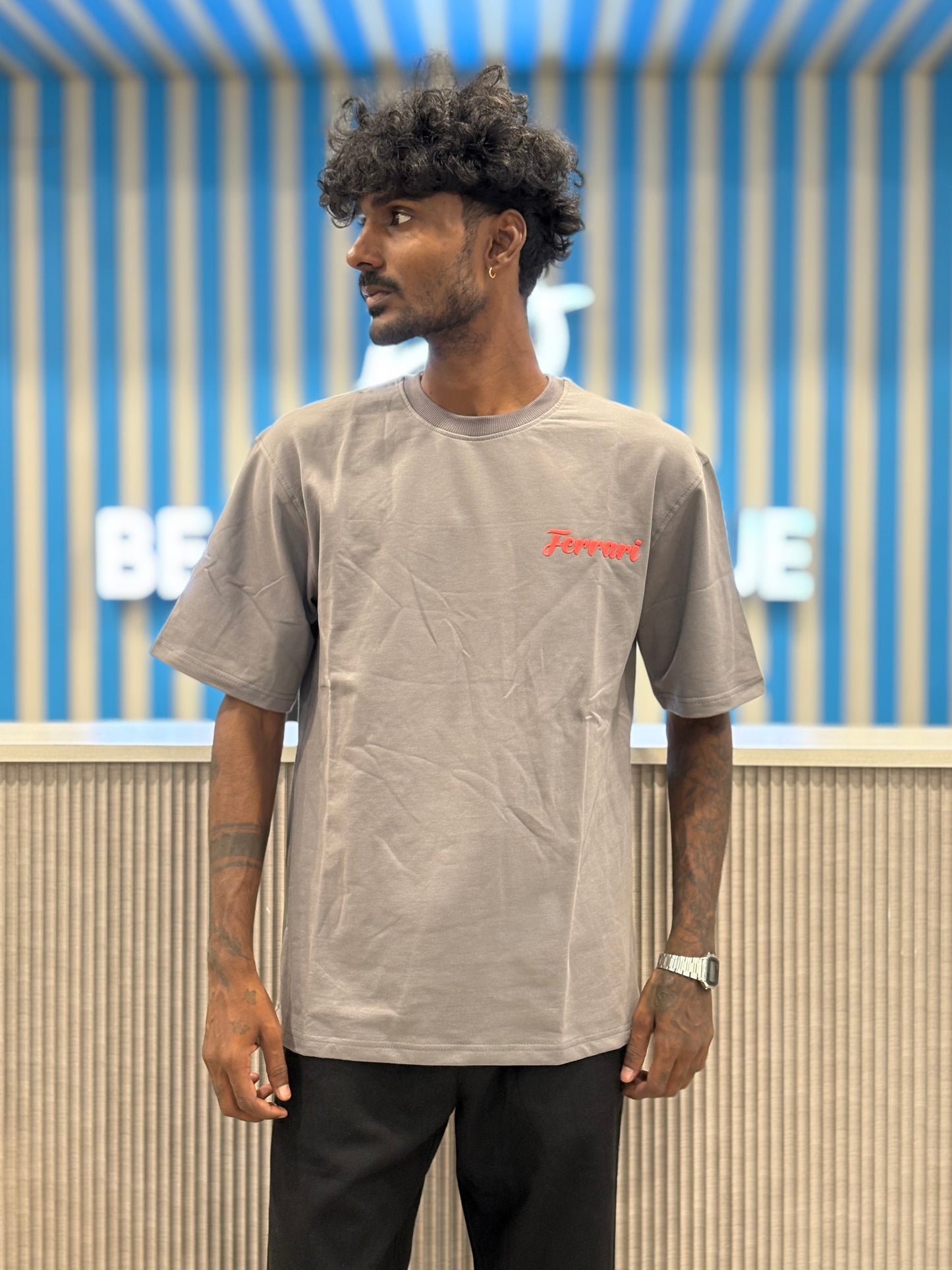 Grey Oversized Tshirt