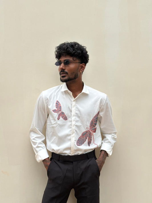 White Designer Shirt