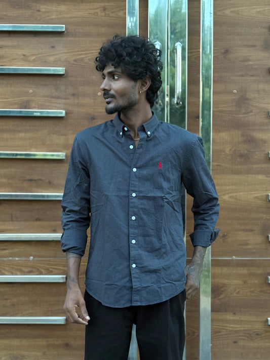 Blue Linen Shirt