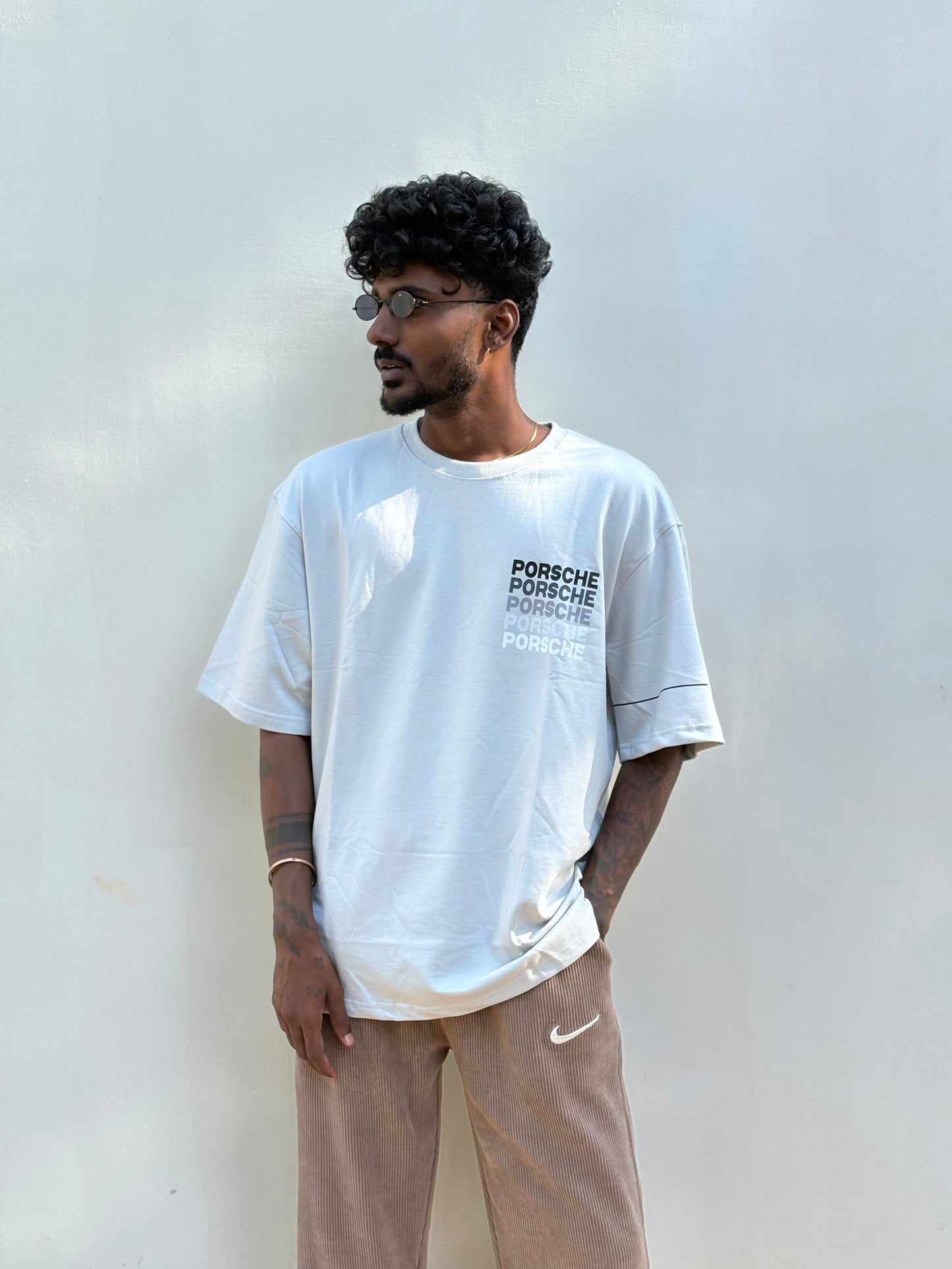 Light Grey Oversized Tshirt