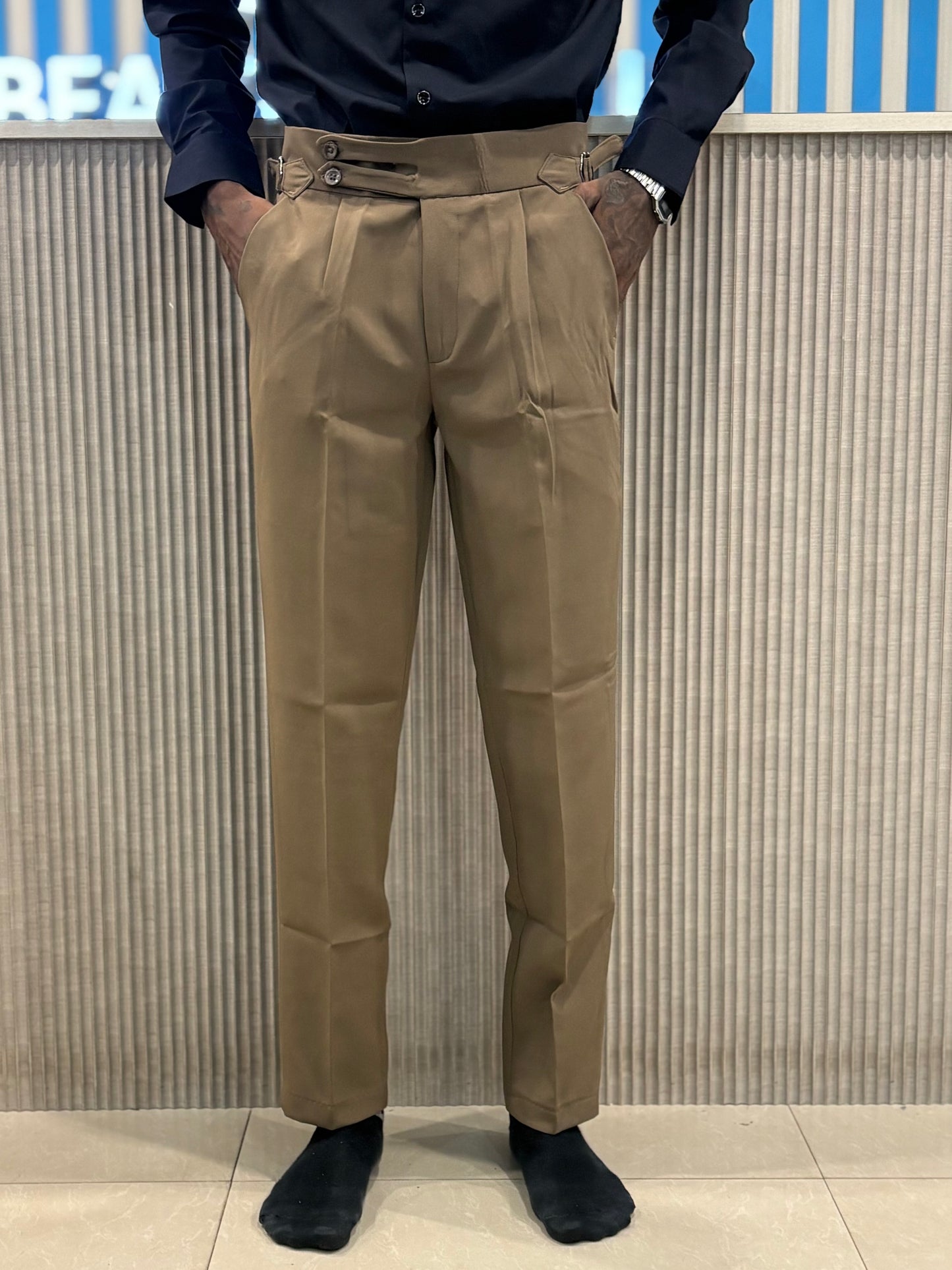 Dark Beige Gurkha Pant
