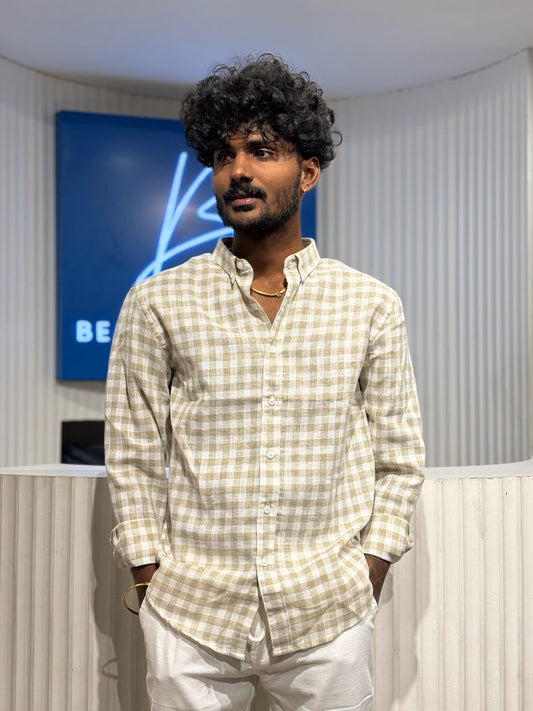 Beige Old Money Shirt