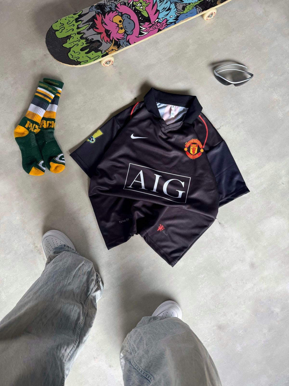 Manchester United X Ronaldo Retro Oversized Jersey