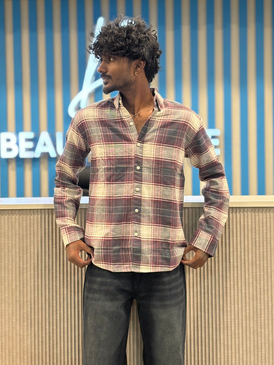 Pink Flannel Shirt