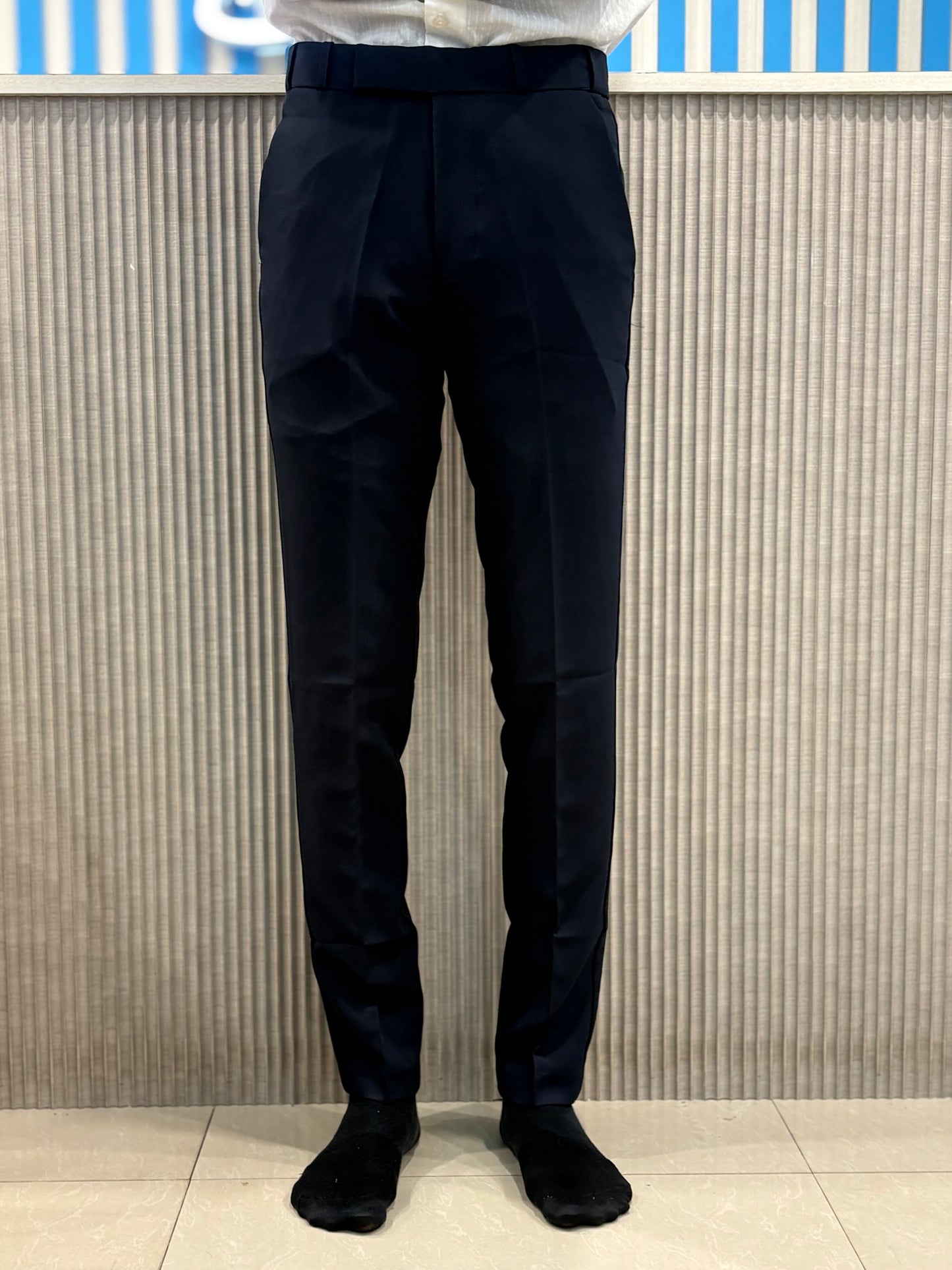 Black Polo Fit Formal Pants
