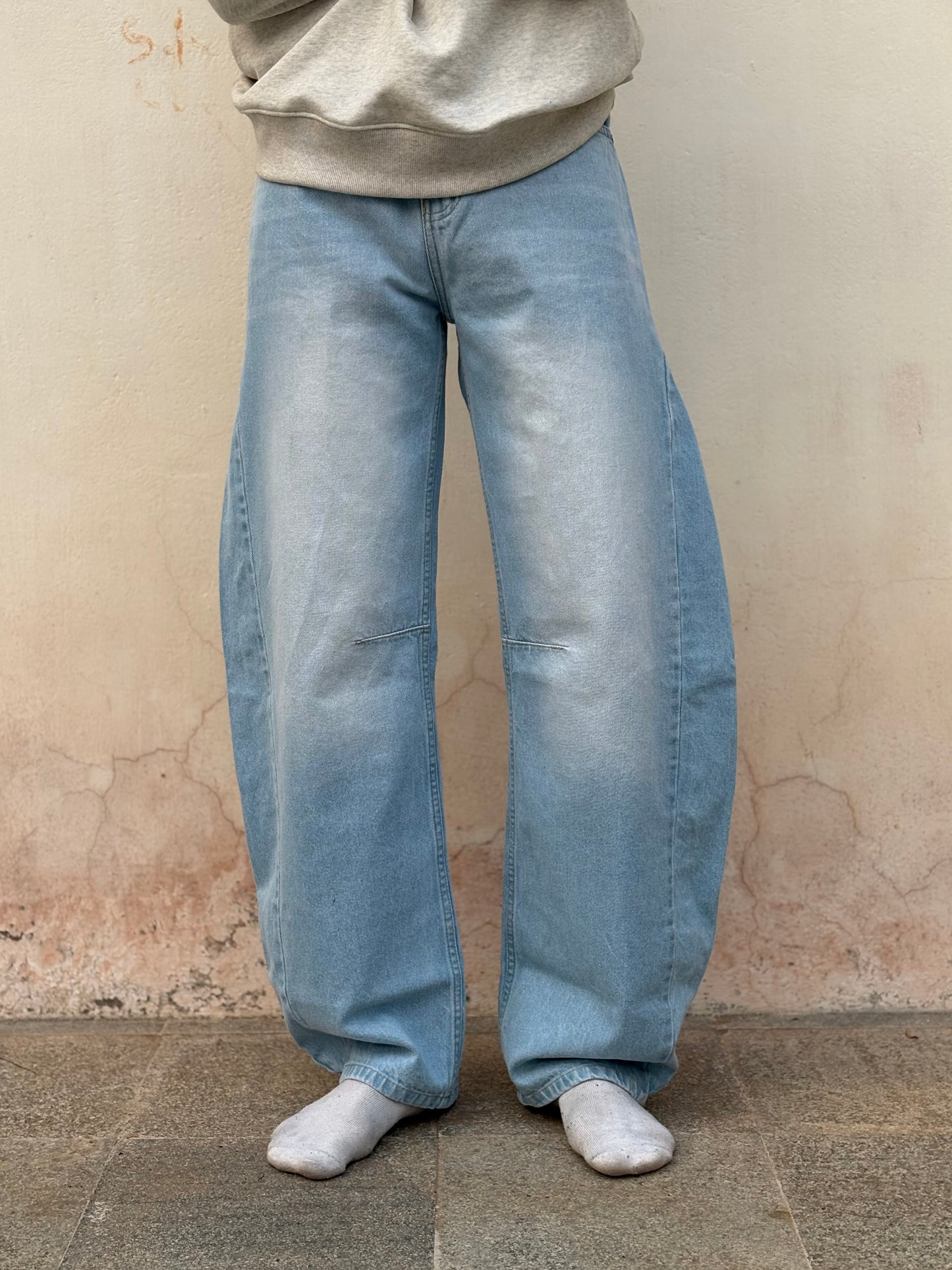 Light Blue Baggy Jeans