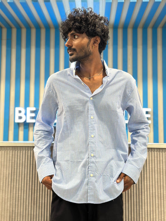 Blue Striped Shirt