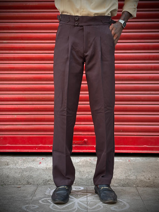 Brown Gurkha Pant