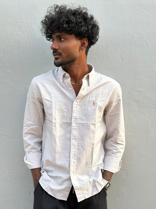 Light Grey Linen Shirt