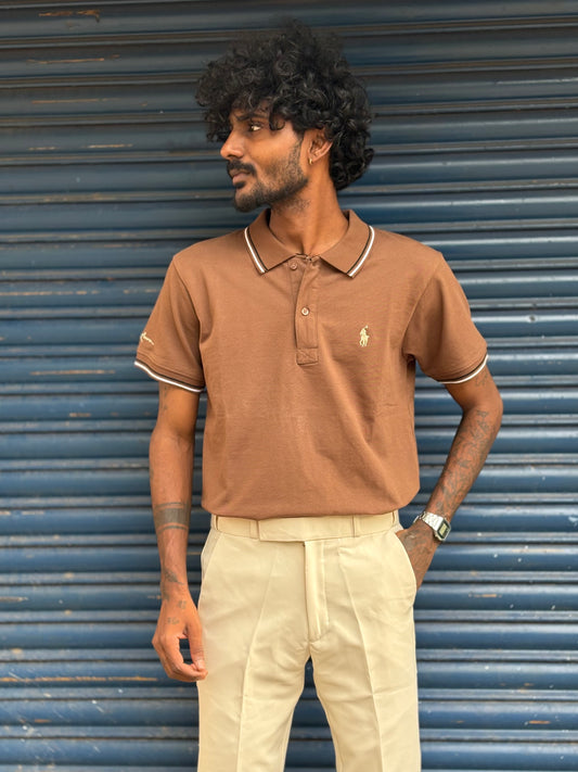 Brown Polo Tshirt