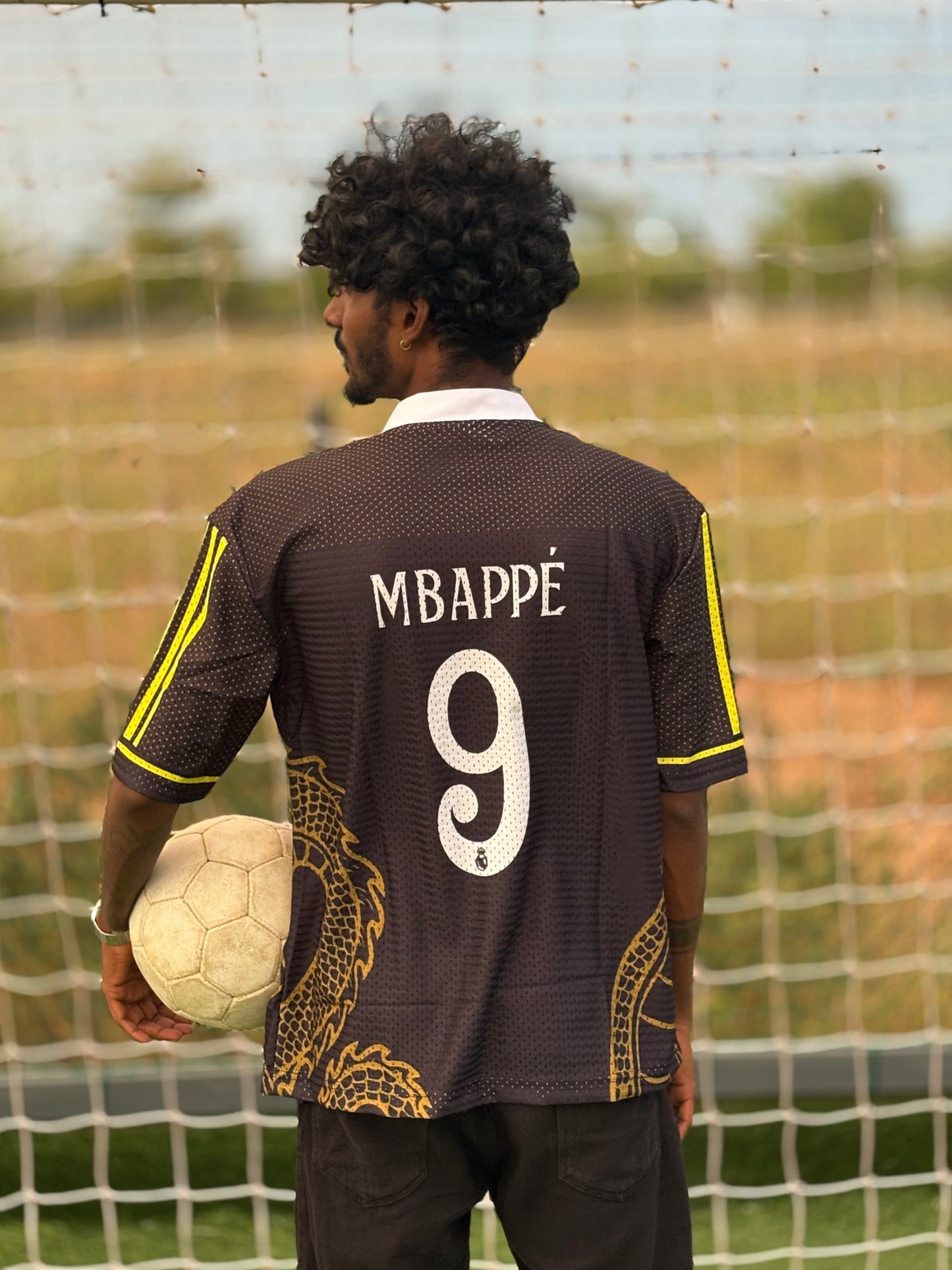 Real Madrid X Mbappe Retro Oversized Jersey