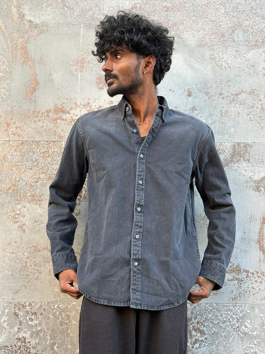 Black Denim Shirt