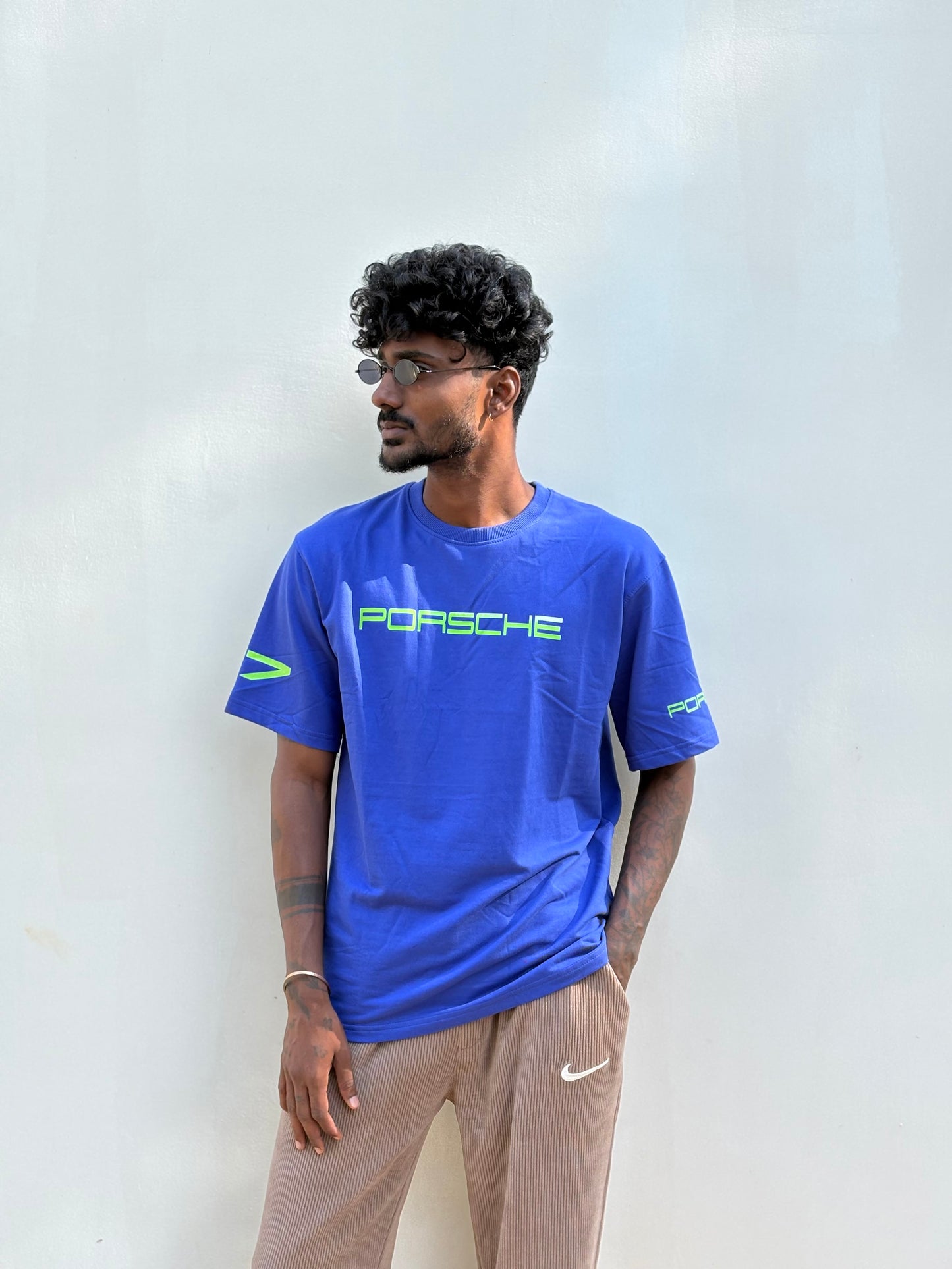 Blue Oversized Tshirt