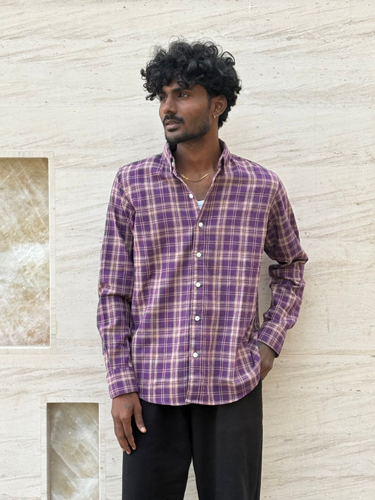 Purple Flannel Shirt