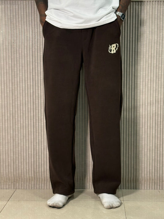 Brown Corduroy Sweatpants