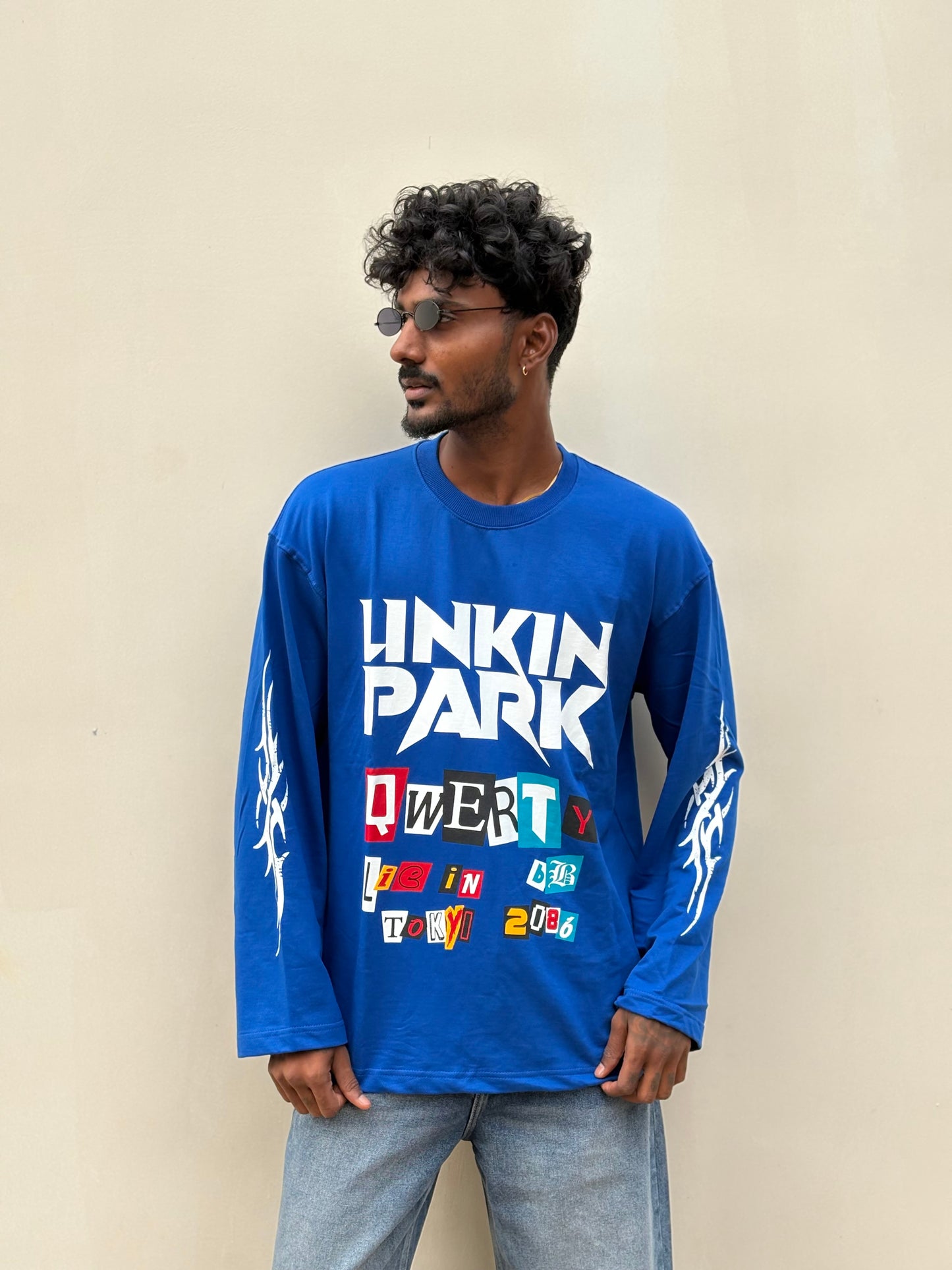 Blue Full Sleeve Tshirt