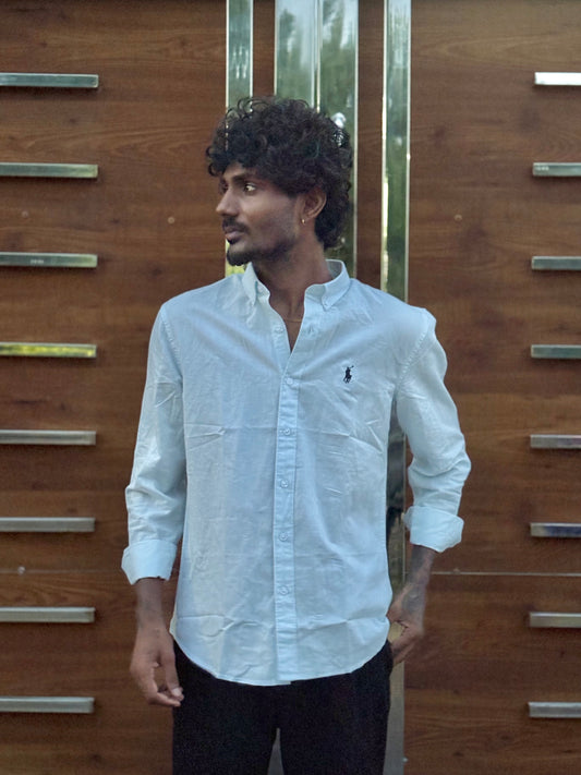Light Blue Linen Shirt