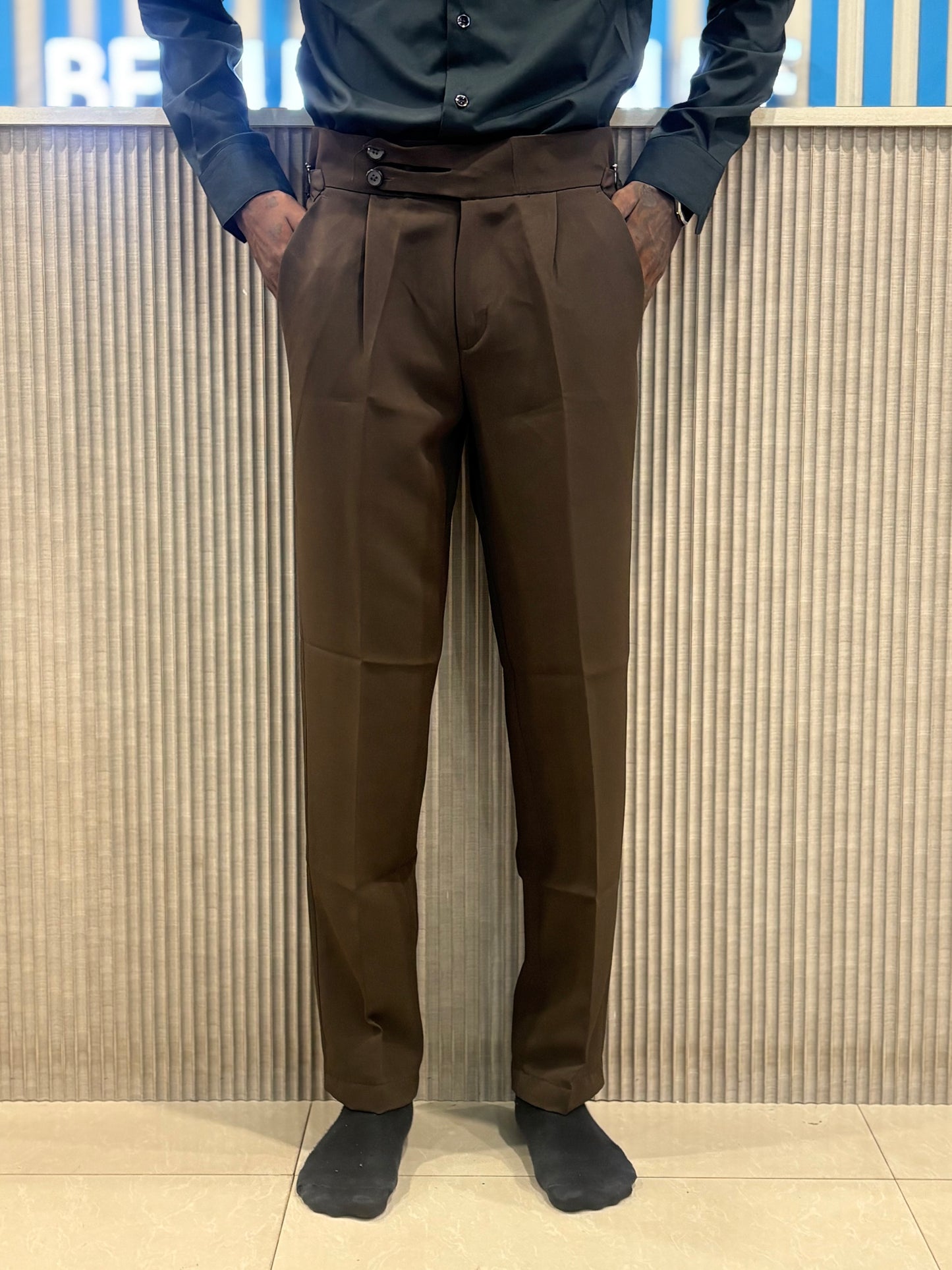 Brown Gurkha Pant