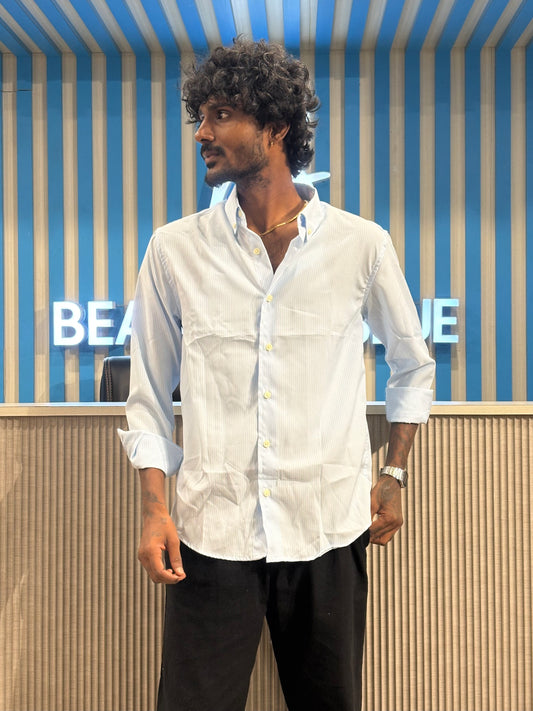 Blue Striped Shirt