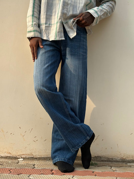 Blue Baggy Jeans