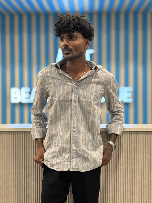 Blue Striped Shirt