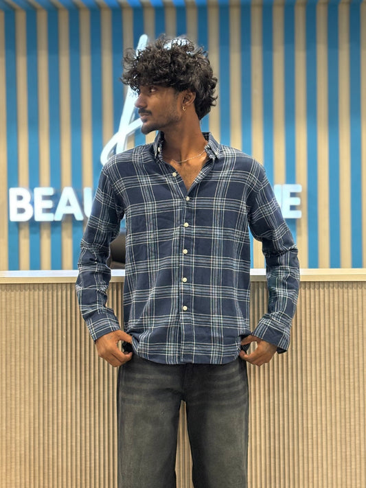 Blue Flannel Shirt