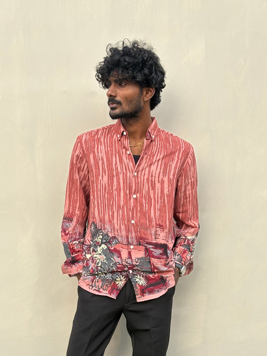 Clay Rose Rayon Viscose Shirt