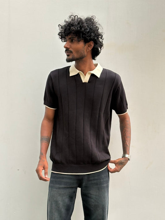 Black Polo Tshirt