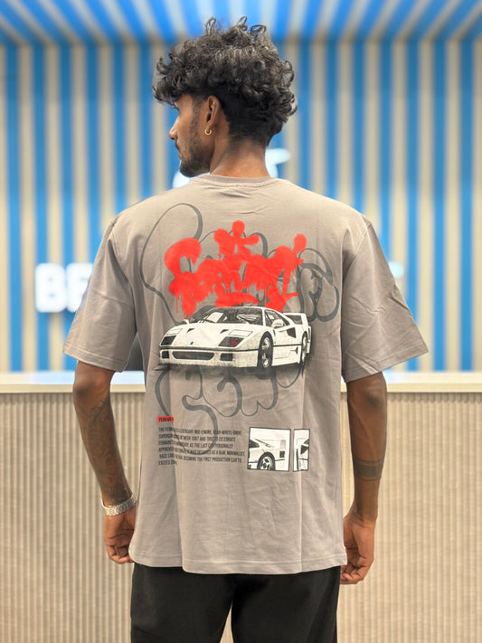 Grey Oversized Tshirt