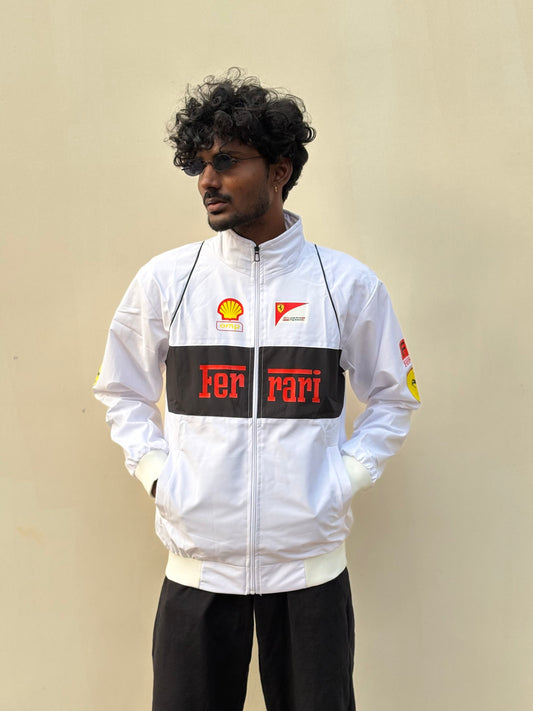 White Ferrari Jacket