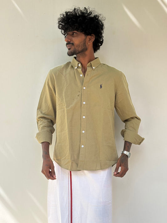 Green Linen Shirt
