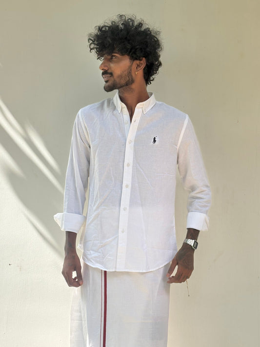 White Linen Shirt