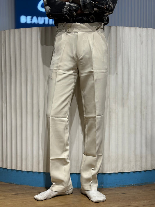 Cream Gurkha Pant