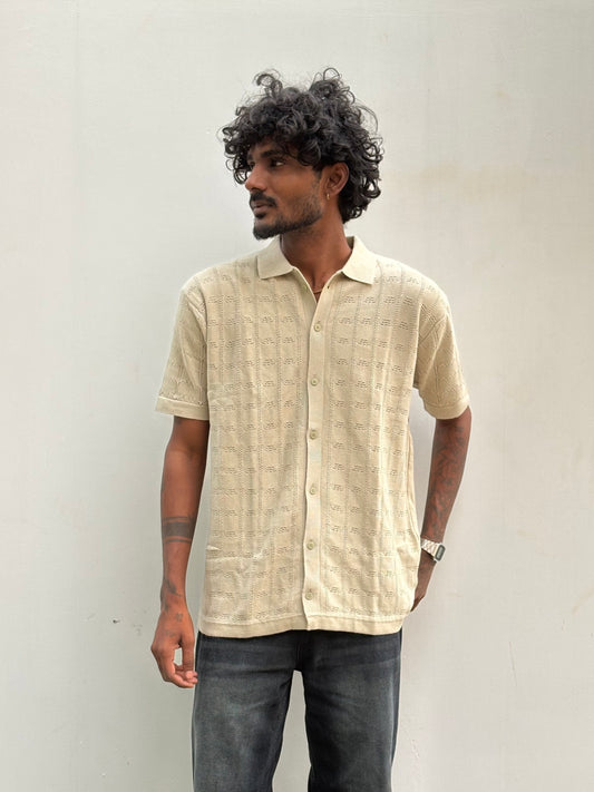 Beige Polo Tshirt