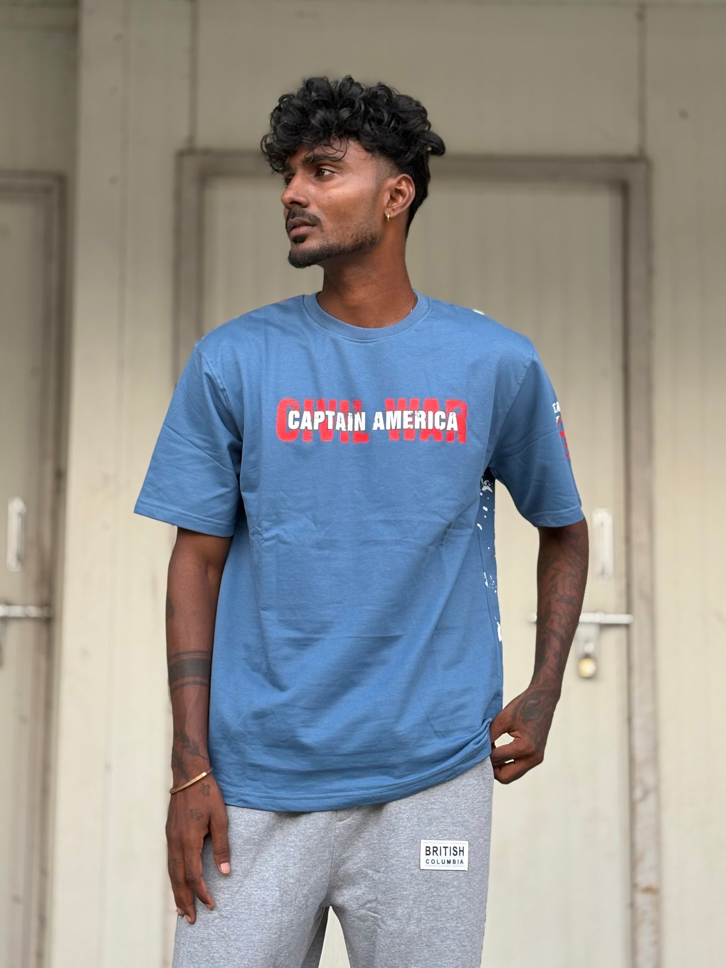 Captain America Oversized Tshirt